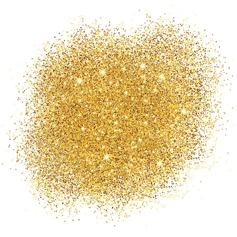 Shimmer and Shine: Stunning Gold Glitter Transparent Background for Your Website Design